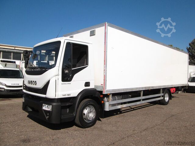 Vrachtwagen met bakwagen IVECO Eurocargo 140 E19 *Maxi XXL Koffer 8.50m*Euro6*