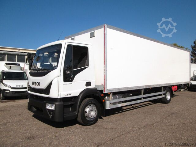 Vrachtwagen met bakwagen IVECO Eurocargo 140 E19 *Maxi XXL Koffer 8.50m*Euro6*