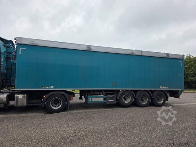 Poluprikolica sa pokretnim podom REISCH 65 cbm Schubboden , BPW trommel, ALCOA LM Felgen