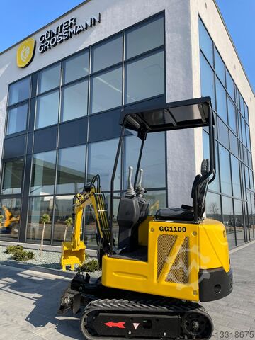 Minigraafmachine Gunter grossmann GG1100 3 cilinder kubota