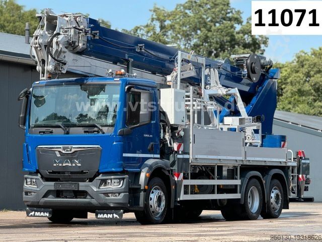 Autolaadkraan MAN TGM 26.320 BL 6x2 Böcker AK 46/6000 + JIB Kran