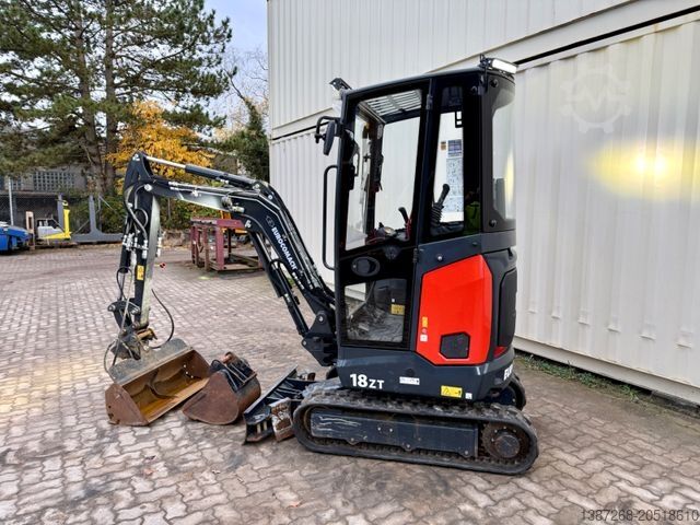Mini excavator EUROCOMACH 18ZT / 2022 BJ / 208 Stunden / MS01