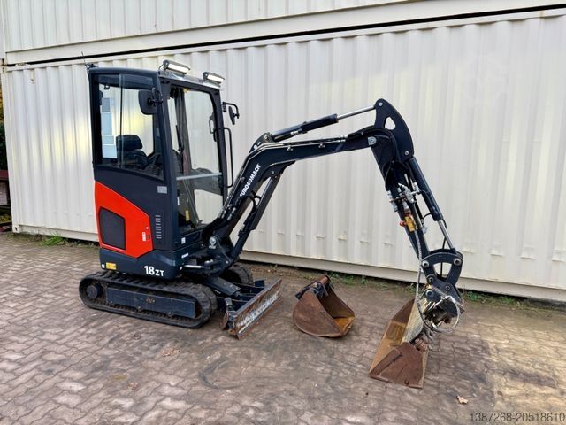 Mini excavator EUROCOMACH 18ZT / 2022 BJ / 208 Stunden / MS01