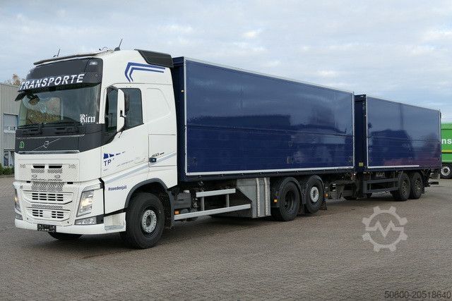 Beverage truck VOLVO FH 460 6x2, Getränkezug, LBW, Böse, Lenk-Lift