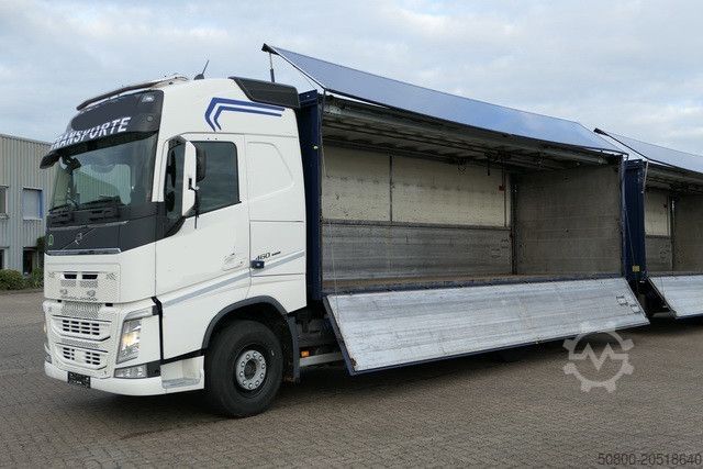 Beverage truck VOLVO FH 460 6x2, Getränkezug, LBW, Böse, Lenk-Lift