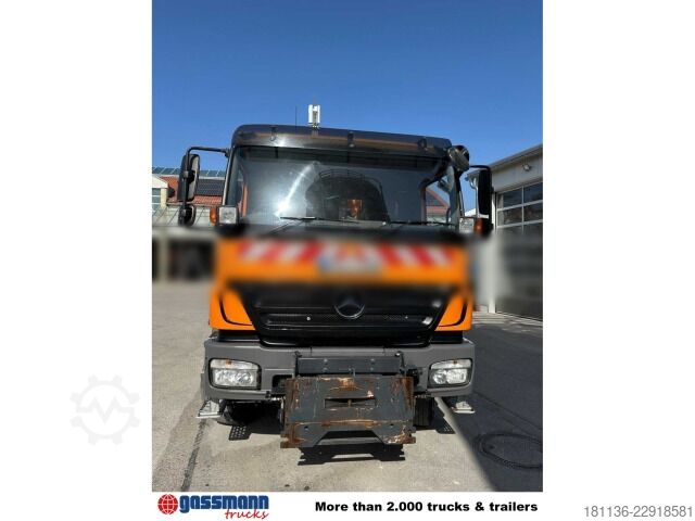 Útseprő gép Mercedes-Benz Axor 1824 AK 4x4, Kehrmaschine FAUN Viajet