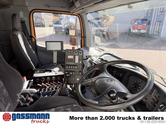 Útseprő gép Mercedes-Benz Axor 1824 AK 4x4, Kehrmaschine FAUN Viajet