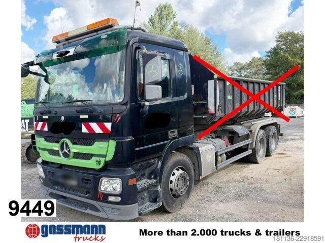 LKW-Fahrgestell Mercedes-Benz Actros 2641 6x4, Manual, Full Steel