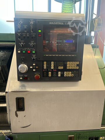 CNC lathe + accessories Mazak QT 28 N