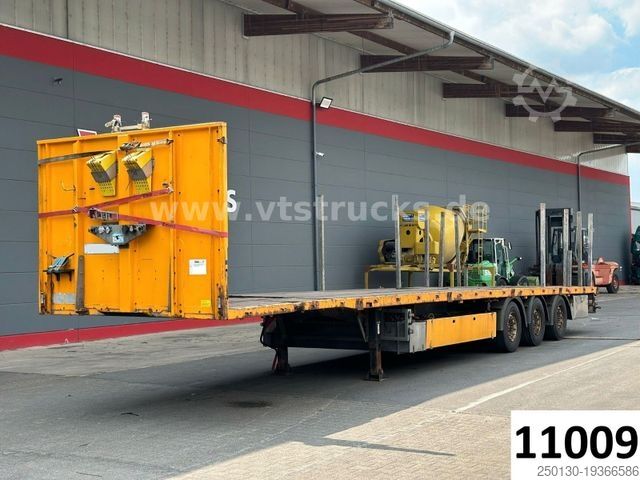 Arbejdsplatform sættevogn Wiese SAH 3-36 Plateau-Auflieger inkl. Rungen