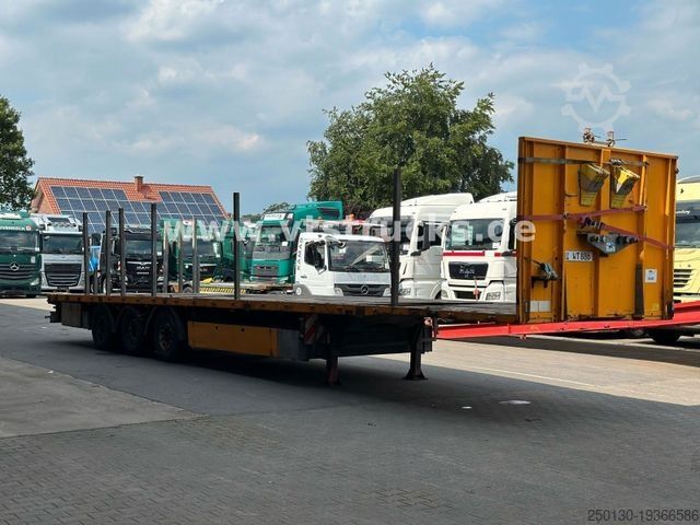 Arbejdsplatform sættevogn Wiese SAH 3-36 Plateau-Auflieger inkl. Rungen