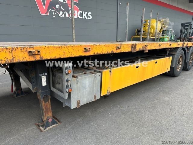 Arbejdsplatform sættevogn Wiese SAH 3-36 Plateau-Auflieger inkl. Rungen