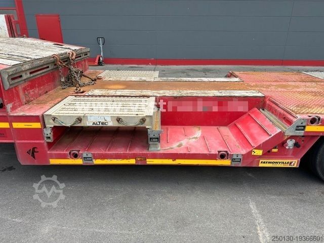 Remorque surbaissée FAYMONVILLE F-S43-1AAF Multimax Tieflader,Radmulden 45 t.