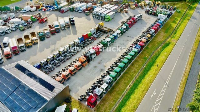 Low loader semitrailer FAYMONVILLE F-S43-1AAF Multimax Tieflader,Radmulden 45 t.