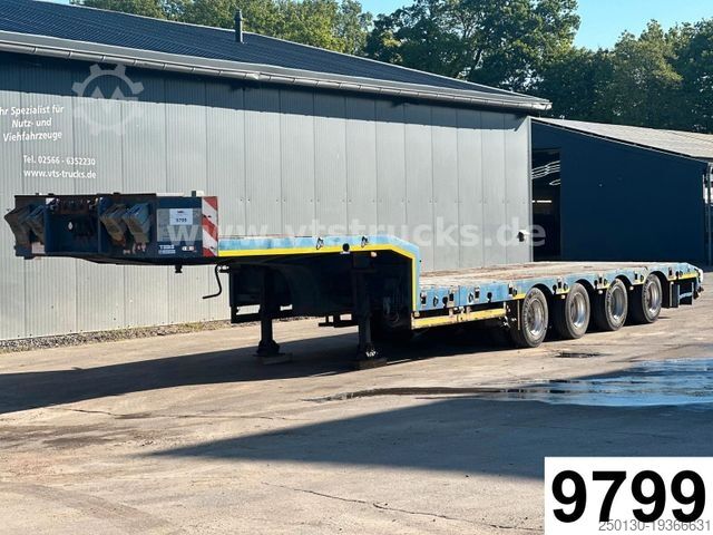 Alçak şasi dorse BROSHUIS Novatrail NT0 4.Achs Tieflader, Ausziehbar 50 t.