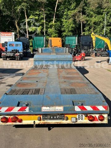 Alçak şasi dorse BROSHUIS Novatrail NT0 4.Achs Tieflader, Ausziehbar 50 t.