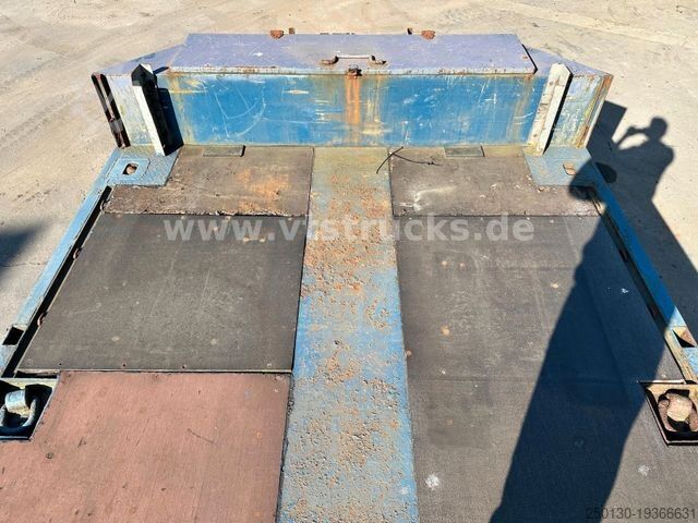 Alçak şasi dorse BROSHUIS Novatrail NT0 4.Achs Tieflader, Ausziehbar 50 t.