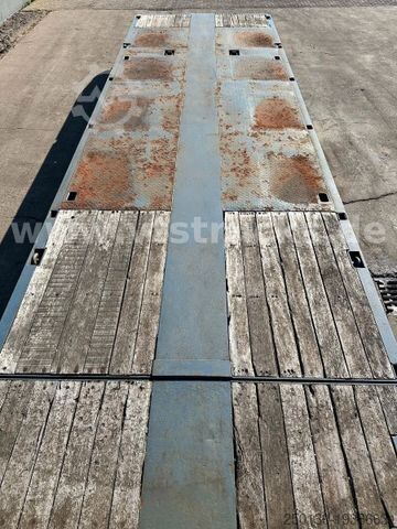 Alçak şasi dorse BROSHUIS Novatrail NT0 4.Achs Tieflader, Ausziehbar 50 t.