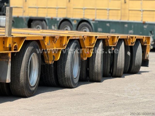 Low loader semitrailer GOLDHOFER STZ-L5-50/80A Tieflader Zwangsgelenkt