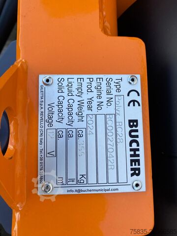Barredora Bucher RC 28