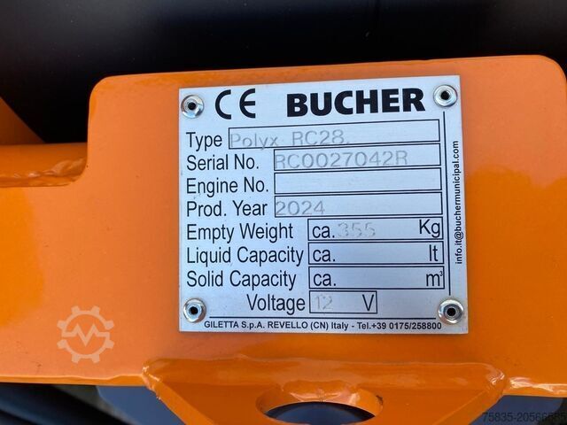 Pala quitanieves Bucher Polyx RC28