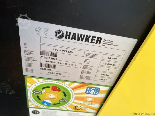 περονοφόρο ανυψωτικό με μετατόπιση ιστού Hyster R1.4