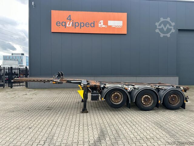 Transport de conteneurs D-TEC FLEXITRAILER TRACTION / ADR / SAF + discbrakes ...