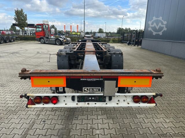 Transport de conteneurs D-TEC FLEXITRAILER TRACTION / ADR / SAF + discbrakes ...