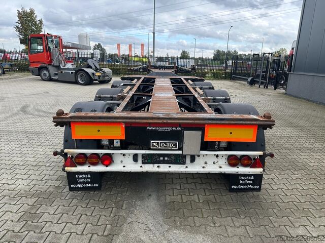 Transport de conteneurs D-TEC FLEXITRAILER TRACTION / ADR / SAF + discbrakes ...