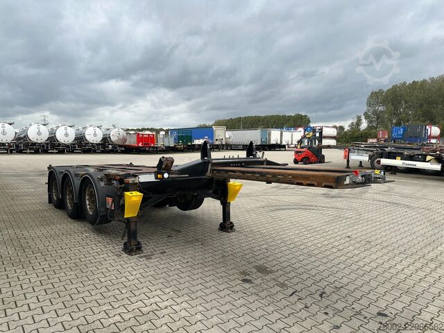 Transport de conteneurs D-TEC FLEXITRAILER TRACTION / ADR / SAF + discbrakes ...