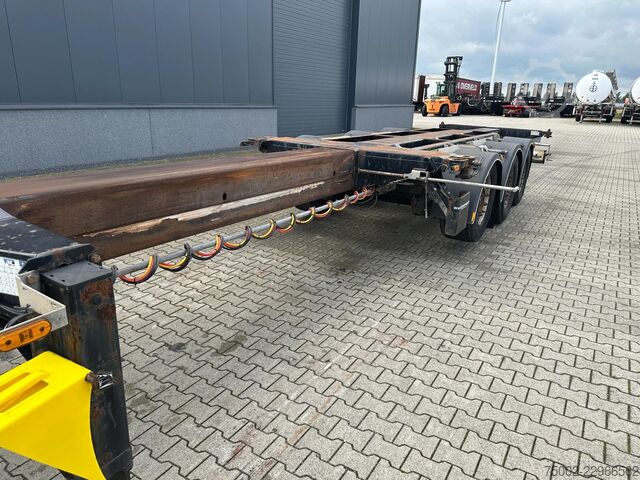 Transport de conteneurs D-TEC FLEXITRAILER TRACTION / ADR / SAF + discbrakes ...
