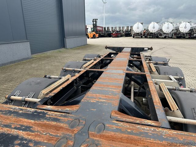 Transport de conteneurs D-TEC FLEXITRAILER TRACTION / ADR / SAF + discbrakes ...