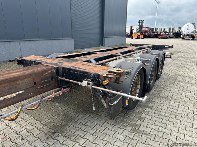 Transport de conteneurs D-TEC FLEXITRAILER TRACTION / ADR / SAF + discbrakes ...