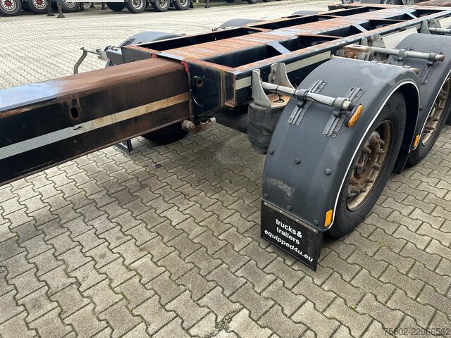 Transport de conteneurs D-TEC FLEXITRAILER TRACTION / ADR / SAF + discbrakes ...