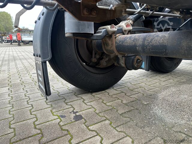 Transport de conteneurs D-TEC FLEXITRAILER TRACTION / ADR / SAF + discbrakes ...