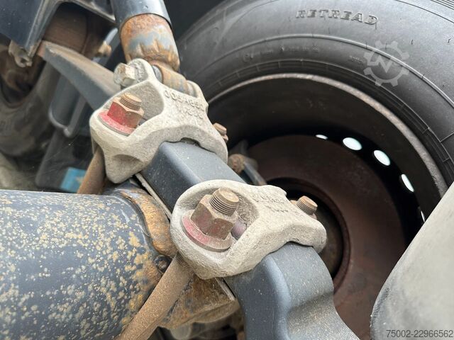 Transport de conteneurs D-TEC FLEXITRAILER TRACTION / ADR / SAF + discbrakes ...