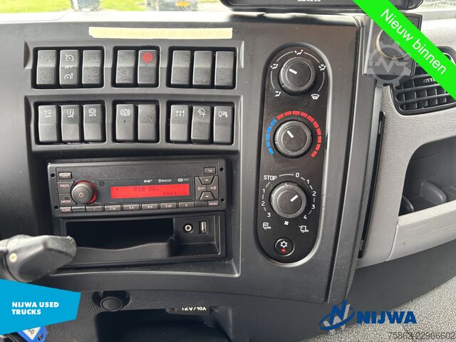 βαλίτσα Renault D WIDE 280 4x2 Slaapcabine + Laadklep 2000KG