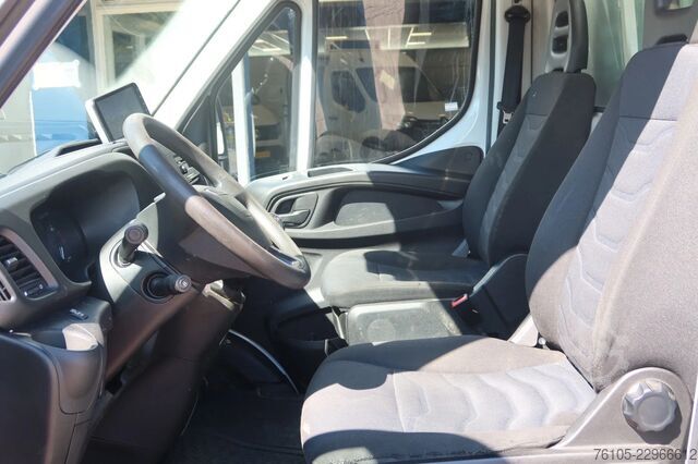 Φορτηγό γερανού Iveco 50C15 Openbak+ Kraan Hiab