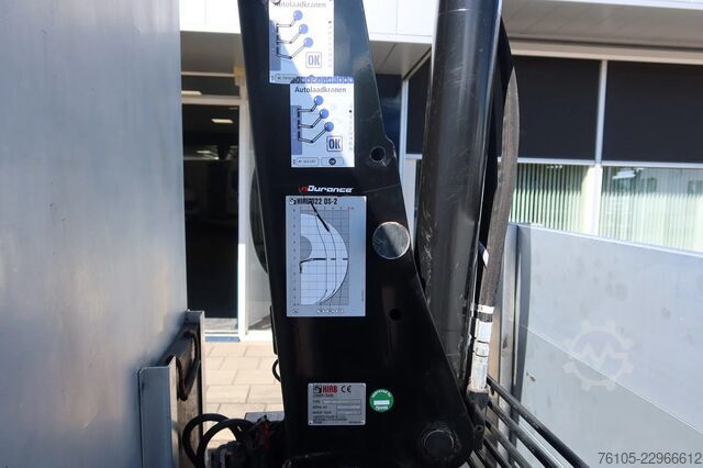 Φορτηγό γερανού Iveco 50C15 Openbak+ Kraan Hiab