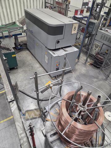 Draad 3D buigmachine/productiecel Wafios BMU40