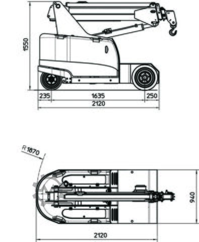 żuraw samojezdny JMG MC25S