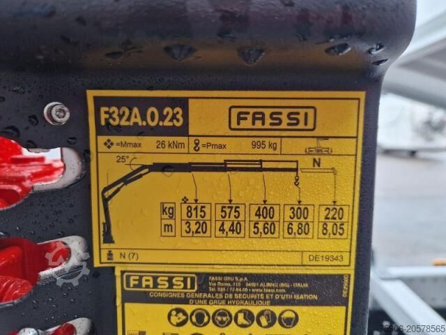 Kiper kombi Iveco Daily 35-160 BENNE + GRUE