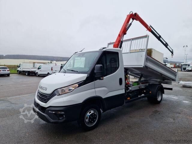 Kiper kombi Iveco Daily 35-160 BENNE + GRUE