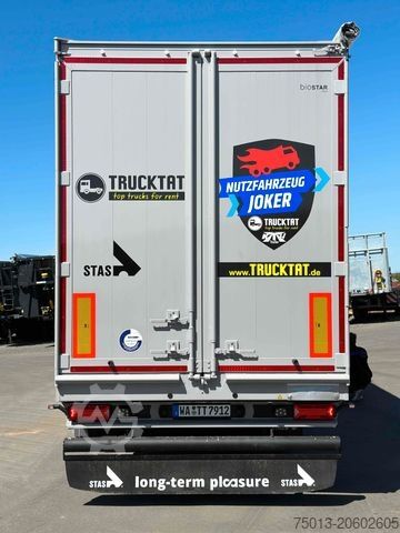 Oplegger met walking floor STAS 91 cbm, HALLCO 10 mm, Liftachse, Zurrösen