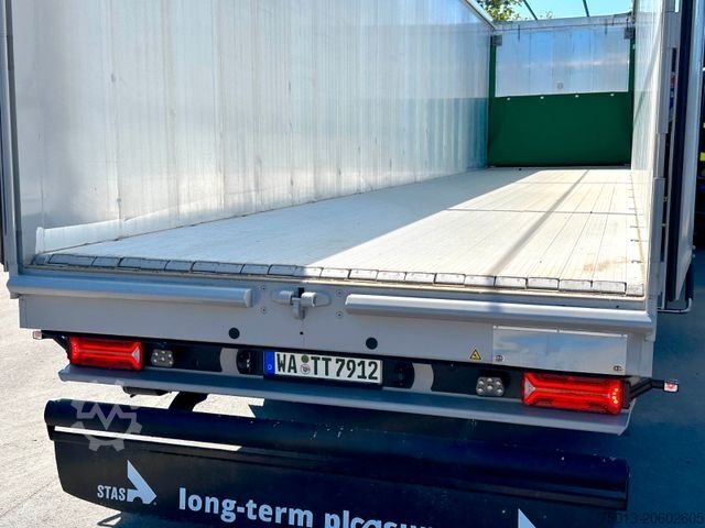 Oplegger met walking floor STAS 91 cbm, HALLCO 10 mm, Liftachse, Zurrösen