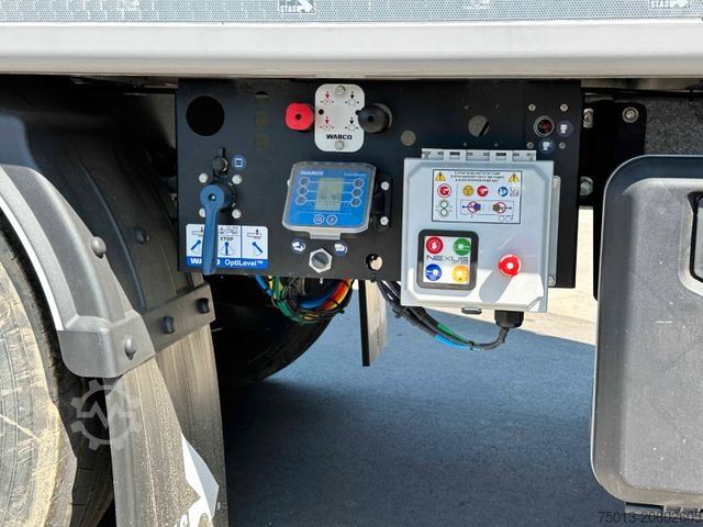 Oplegger met walking floor STAS 91 cbm, HALLCO 10 mm, Liftachse, Zurrösen