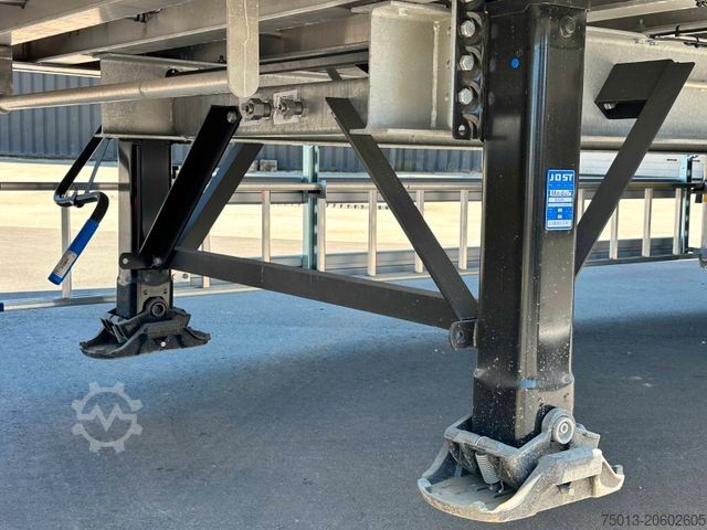 Oplegger met walking floor STAS 91 cbm, HALLCO 10 mm, Liftachse, Zurrösen