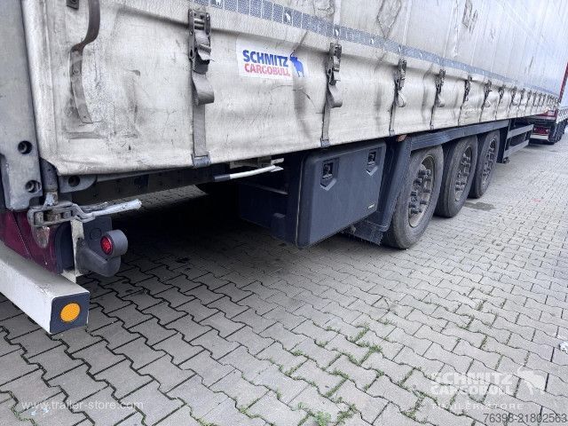 Semiremorcă deschisă cu prelată Schmitz Cargobull Curtainsider Mega