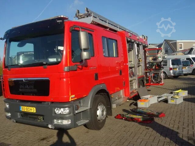 Autopompa MAN TGM 15.250 FIRE TRUCK,2000 LITER TANK, FOAM TAN...