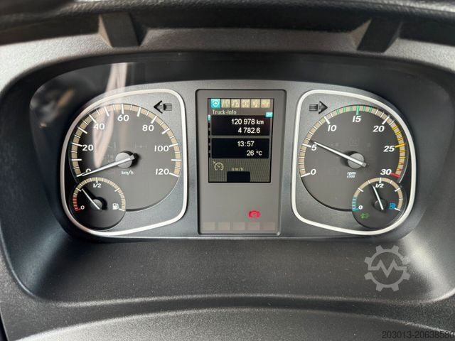 Camión volquete trilateral MERCEDES-BENZ ATEGO 1324 4x4 Kipper Meiller